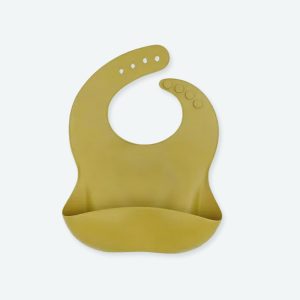 Bavoir en silicone imperméable et durable pour bébé