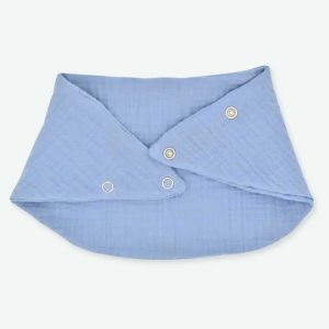 Bavoir 100% en mousseline de coton biologique pour bébé