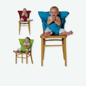 Coussin de chaise bébé avec ceinture de sécurité
