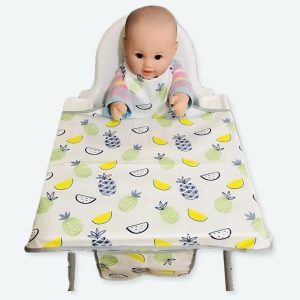 Ensemble de bavoir et de couverture de table pour bébé