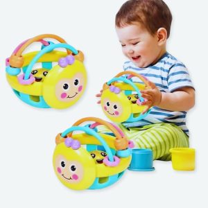 Hochet en caoutchouc souple pour bébé