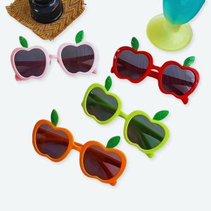 Lunette de soleil en forme de pomme pour bébé