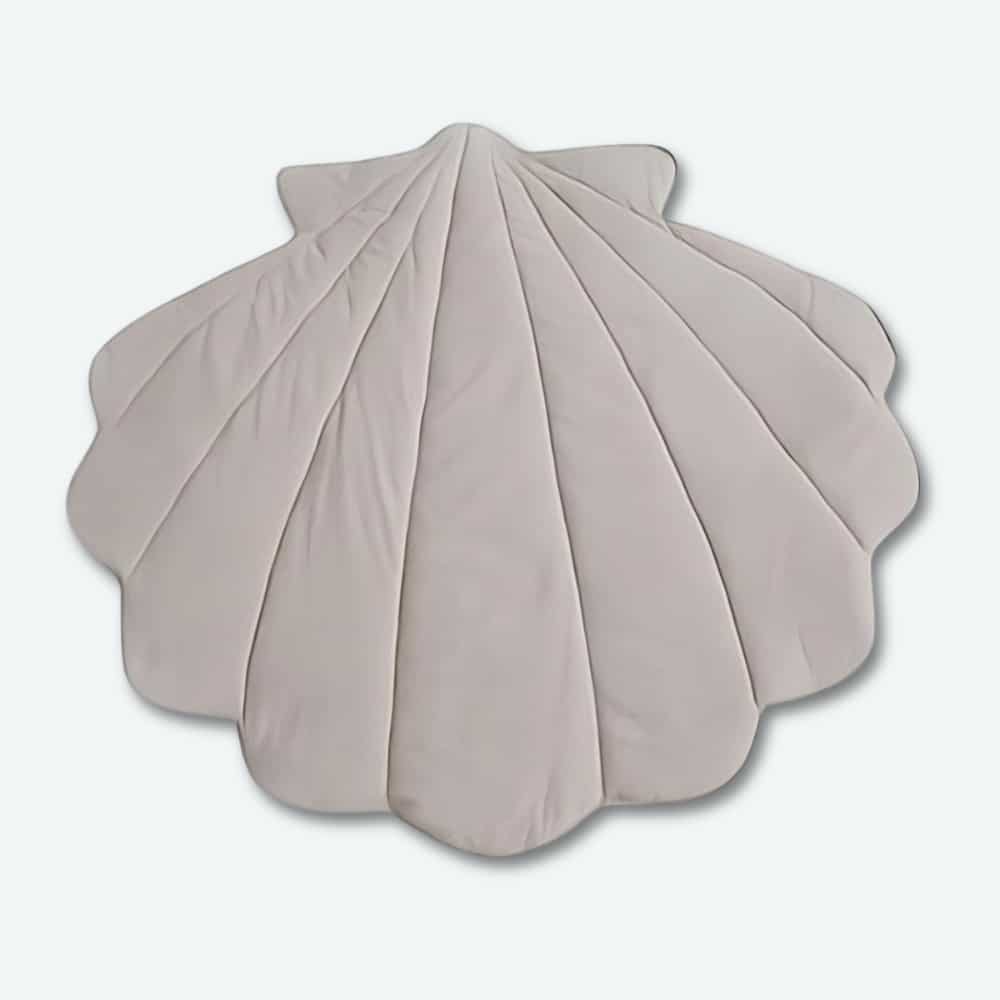 Tapis de sol bébé tout doux en forme de coquille – Image 2