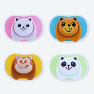 Tétine en silicone à motif animal pour nouveau-né