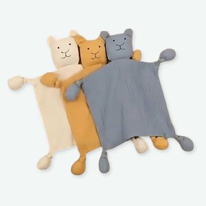 Doudou pour bébé en forme de ours