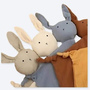 Hochet en peluche de lapin pour bébé