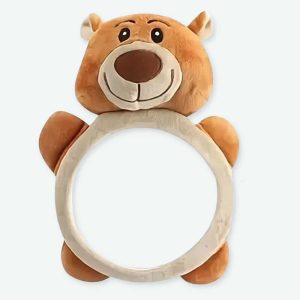 Hochet en peluche pour siège de voiture