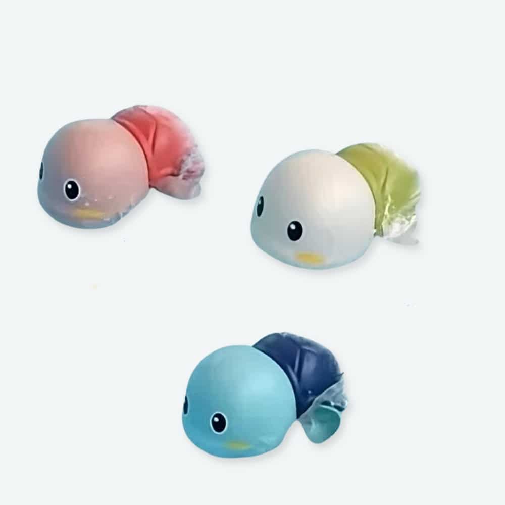 Jouet de bain flottant en forme de tortue pour bébé – Image 2