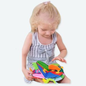 Livre en tissu doux pour bébé