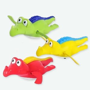 Lot de 03 pièces jouet de bain crocodile pour bébé
