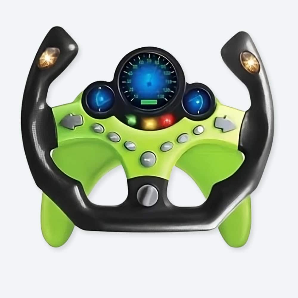 Volant de direction avec lumière et son pour bébé – Image 2