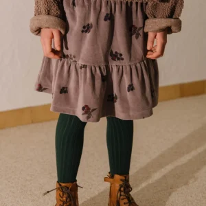 Jupe Samba Velvet Mauve mûres