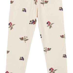 Leggings Rom Pom Ecru mûres