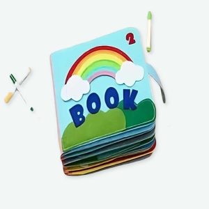 Livre 3D en tissu pour bébé