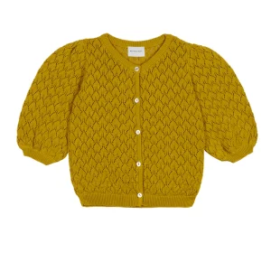 Cardigan Giulia olive - MIPOUNET