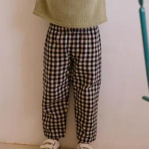 Pantalon Cousin Vichy Noir