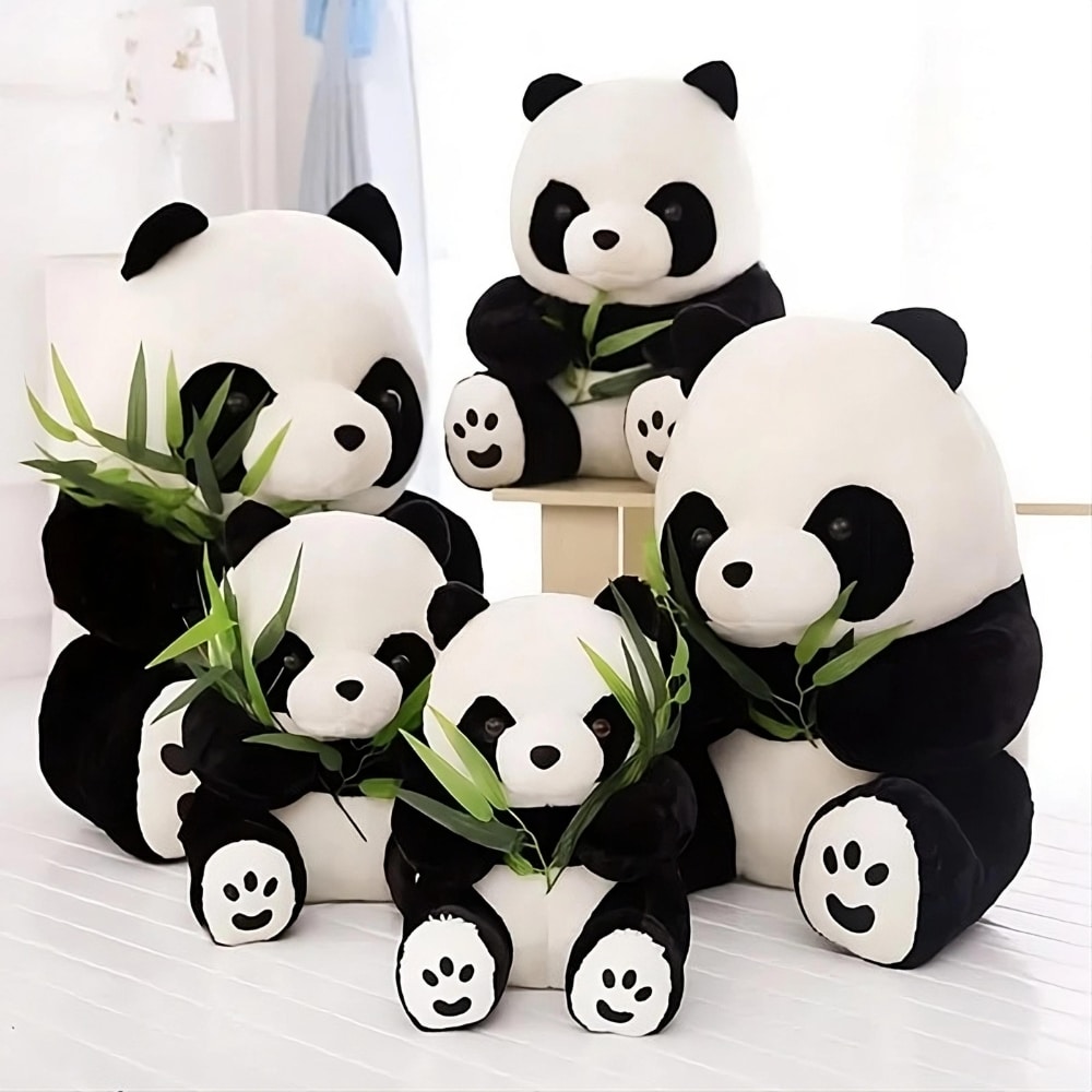 Panda de grande taille mignon en peluche pour bébé – Image 6