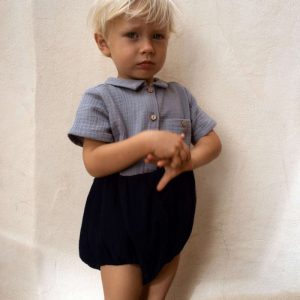 Barboteuse Pio - POPELIN