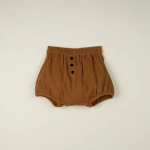 Bloomer Anton cannelle gaze de coton bio - POPELIN