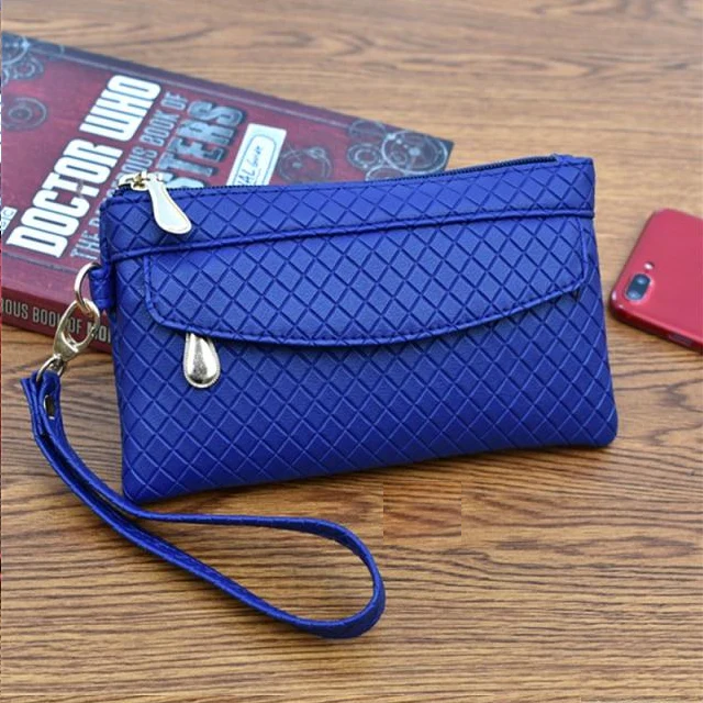 Portefeuille en Cuir à Effet Imprimé pour Femme – Image 5