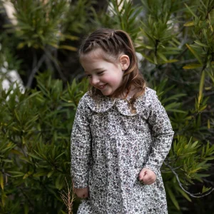 Robe fleuri enfant LAVANDE