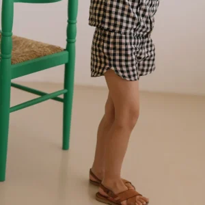 Short Georgette Vichy Noir