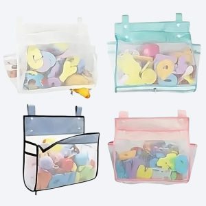 Sac de rangement en maille pour les jouets de bébé