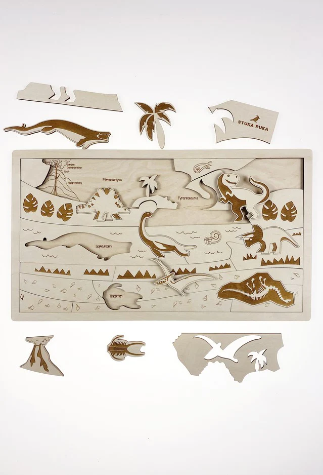 Puzzle Au temps des Dinosaures – Image 3