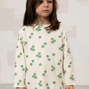 T-shirt Lala Ecru Trèfles