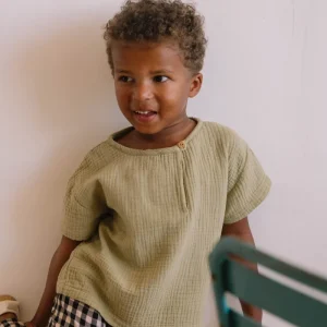 T-shirt Orso Gaze Vert Golden