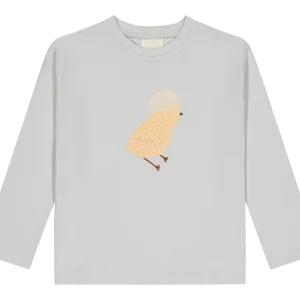 T-shirt Essential ML gris clair poussin