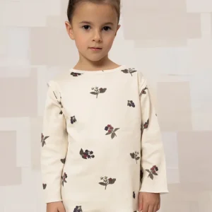 T-shirt Lala Ecru Mûres