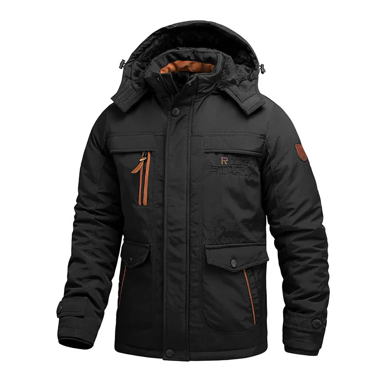 Veste d’Hiver Tactique Imperméable et Isolée pour Homme – Coupe-Vent Confort – Image 2
