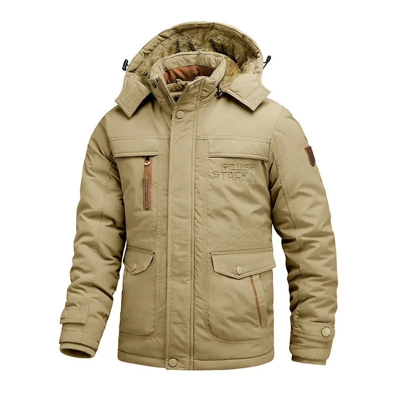 Veste d’Hiver Tactique Imperméable et Isolée pour Homme – Coupe-Vent Confort – Image 3