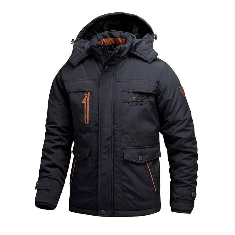 Veste d’Hiver Tactique Imperméable et Isolée pour Homme – Coupe-Vent Confort – Image 5