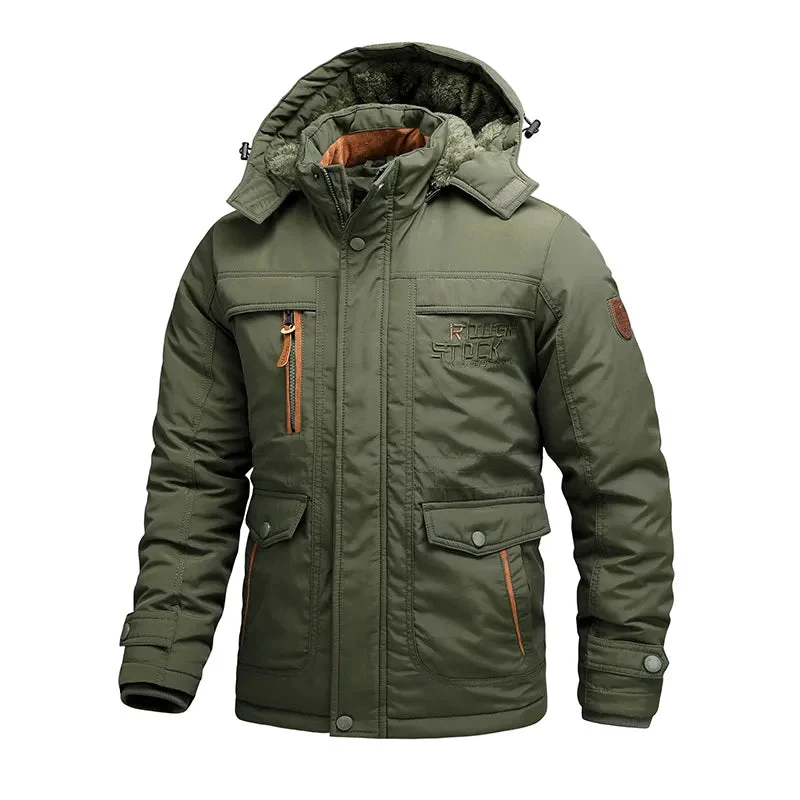 Veste d’Hiver Tactique Imperméable et Isolée pour Homme – Coupe-Vent Confort – Image 6