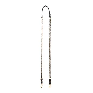 Bandoulière chaine Chèvre Noir