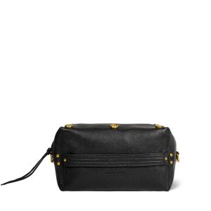 Pochette Lucky Case Chèvre Noir Grainé