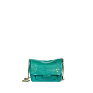 Sac Lulu S Chèvre Turquoise