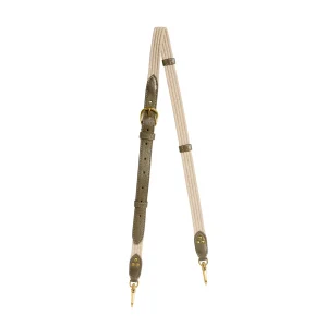 Bandoulière Sangle Fine Chèvre Kaki