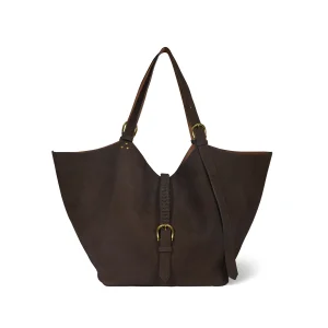 Sac Cabas Joseph M taurillon Imprimé Croco Moka