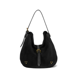 Sac Luis croute velours Noir