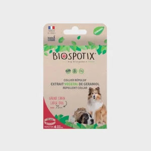 COLLIER RÉPULSIF BIOSPOTIX GRAND CHIEN