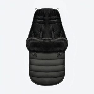 Barboteuse d’hiver épais imperméable pour bébé noir