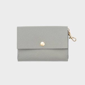 DISTRIBUTEUR DE SACS À DÉJECTION EN CUIR - GRIS