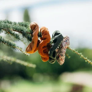 Chouchou ZINNIA – Accessoire cheveux enfant et maman