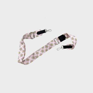 ANSE POUR SACOCHE - MARGUERITES VICHY ROSE