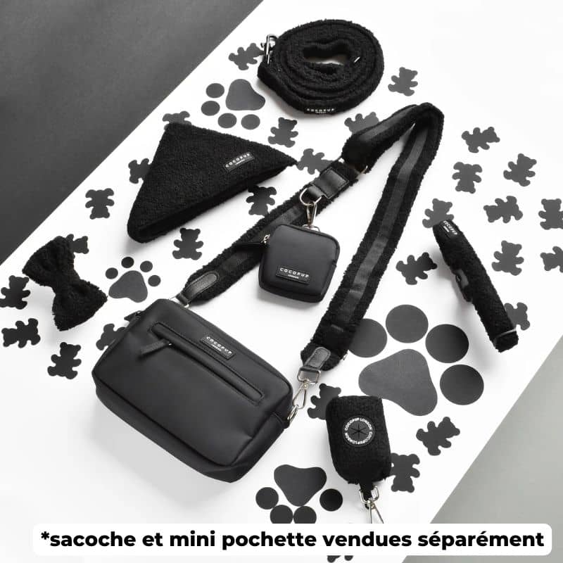 ANSE POUR SACOCHE - TEDDY NOIR – Image 4