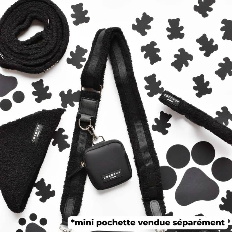 ANSE POUR SACOCHE - TEDDY NOIR – Image 5