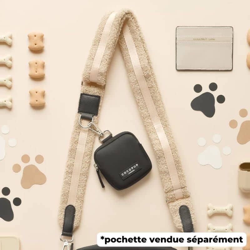 ANSE POUR SACOCHE - TEDDY BEIGE – Image 4